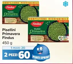 Carrefour Pisellini Primavera Findus offerta