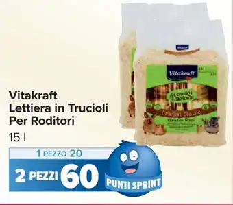 Carrefour Vitakraft Lettiera in Trucioli Per Roditori offerta