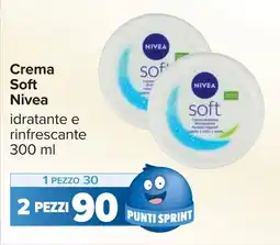 Carrefour Crema Soft Nivea offerta