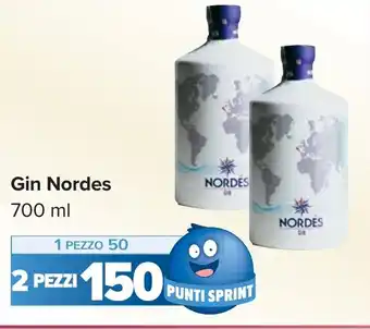 Carrefour Gin Nordes offerta