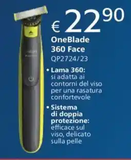 Acqua & Sapone PHILIPS OneBlade 360 Face QP2724/23 offerta