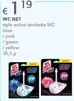 Acqua & Sapone WC NET style active tavoletta WC blue offerta