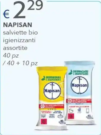 Acqua & Sapone NAPISAN salviette bio igienizzanti assortite offerta