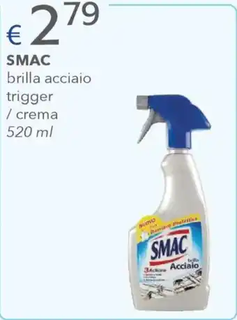 Acqua & Sapone SMAC brilla acciaio trigger / crema offerta