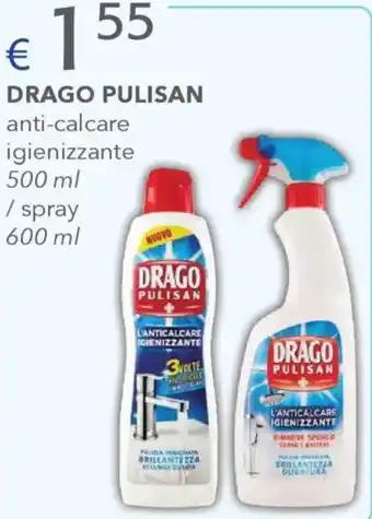 Acqua & Sapone DRAGO PULISAN anti-calcare igienizzante/spray offerta