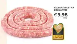 Mercatò Salsiccia rustica piemontese offerta