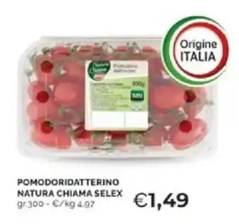 Mercatò Pomodoridatterino natura chiama selex offerta