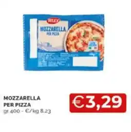 Mercatò Mozzarella per pizza offerta