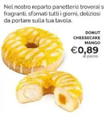 Mercatò Donut cheesecake mango offerta