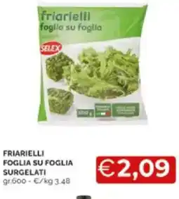 Mercatò Friarielli foglia su foglia surgelati offerta