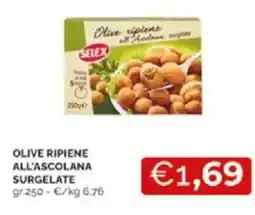 Mercatò Olive ripiene all'ascolana surgelate offerta