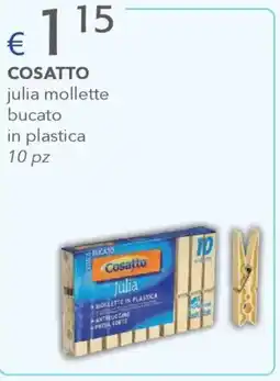 Acqua & Sapone COSATTO julia mollette bucato in plastica offerta