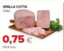 Tigre Spalla cotta offerta