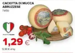 Tigre Caciotta di mucca abruzzese offerta