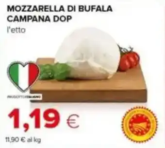 Tigre Mozzarella di bufala campana dop offerta