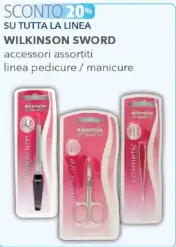 Acqua & Sapone WILKINSON SWORD accessori assortiti linea pedicure / manicure offerta