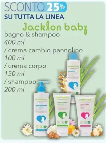 Acqua & Sapone Jacklon baby bagno & shampoo offerta