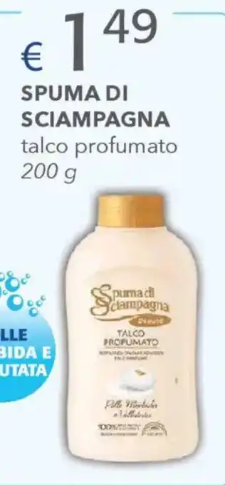 Acqua & Sapone SPUMA DI SCIAMPAGNA talco profumato offerta