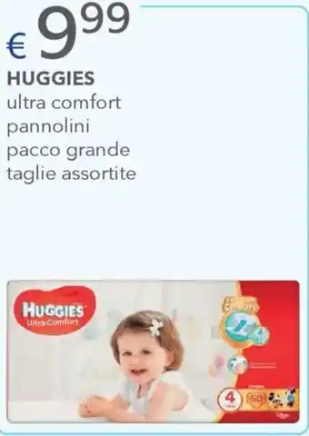 Acqua & Sapone HUGGIES ultra comfort pannolini offerta