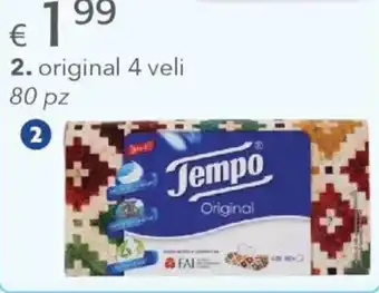 Acqua & Sapone TEMPO original 4 veli offerta