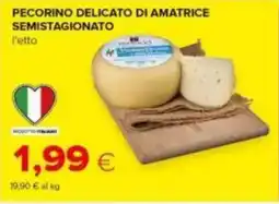 Tigre Pecorino delicato di amatrice semistagionato offerta