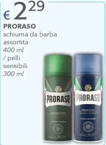 Acqua & Sapone PRORASO schiuma da barba offerta