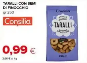 Tigre Consilia taralli con semi di finocchio offerta