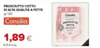 Tigre Consilia prosciutto cotto di alta qualità a fette offerta