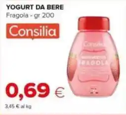 Tigre Consilia yogurt da bere fragola offerta