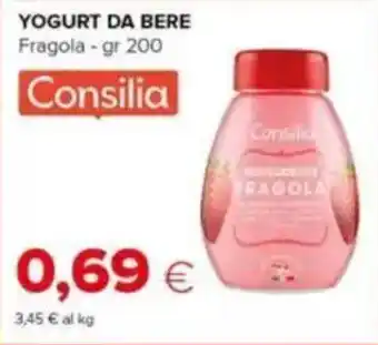 Tigre Consilia yogurt da bere fragola offerta