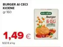 Tigre Burger ai ceci KIOENE offerta