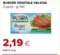 Tigre Burger vegetale VALSOIA offerta