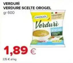 Tigre Verdurì verdure scelte OROGEL offerta