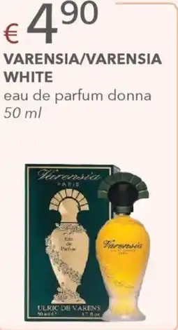 Acqua & Sapone VARENSIA/VARENSIA WHITE eau de parfum donna offerta