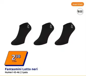 Action Fantasmini Lotto neri offerta