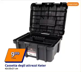 Action Cassetta degli attrezzi Keter offerta