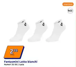 Action Fantasmini Lotto bianchi offerta