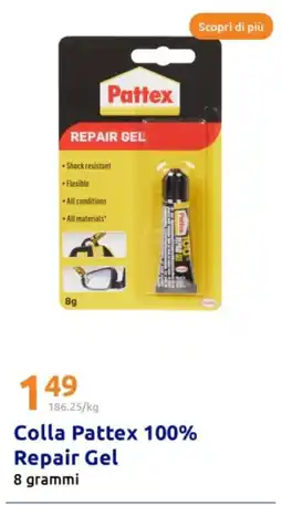 Action Colla Pattex 100% Repair Gel offerta