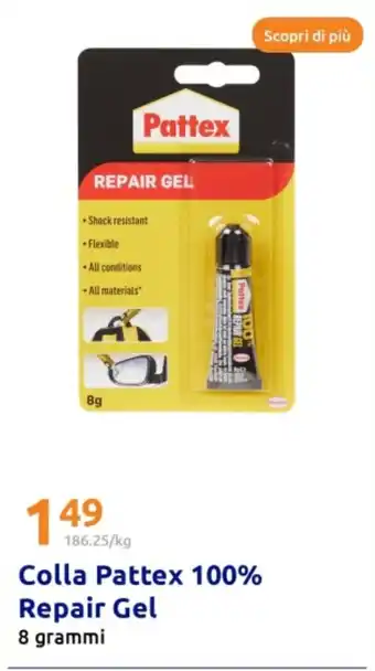 Action Colla Pattex 100% Repair Gel offerta