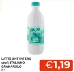 Mercatò Latte uht interc 100% italiano granarolo offerta