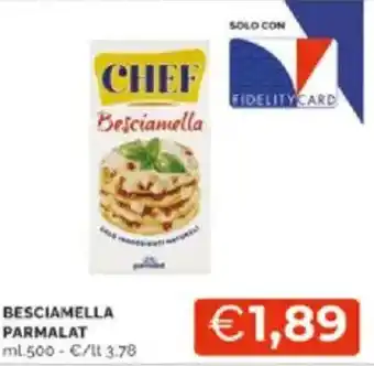 Mercatò Besciamella parmalat offerta