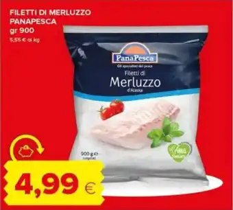 Tigre Filetti di merluzzo PANAPESCA offerta