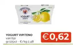 Mercatò Yogurt vipiteno vari tipi offerta