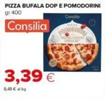 Tigre Consilia pizza bufala dop e pomodorini offerta