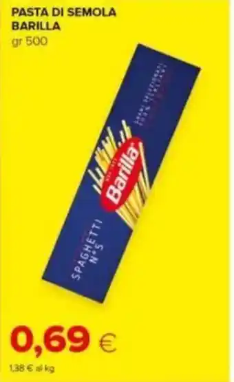 Tigre Pasta di semola BARILLA offerta