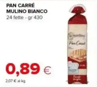 Tigre Pan carré MULINO BIANCO offerta