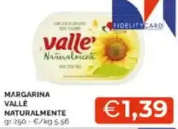 Mercatò Margarina vallé naturalmente offerta