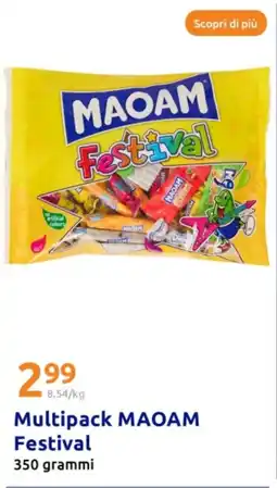 Action Multipack MAOAM Festival offerta