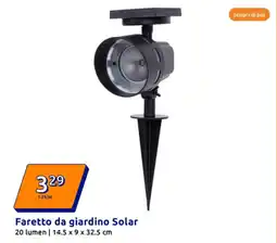 Action Faretto da giardino Solar offerta