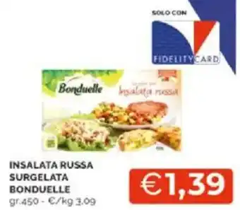 Mercatò Insalata russa surgelata bonduelle offerta